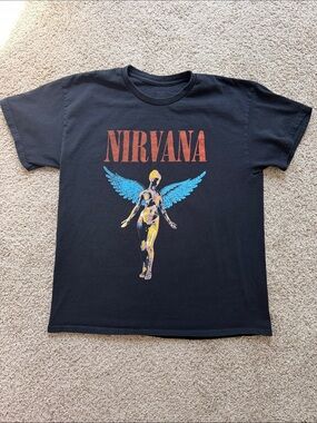 NIRVANA Black Tee